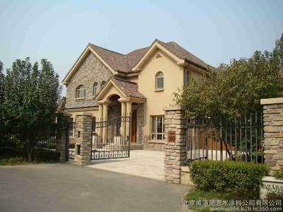北京室内外艺术涂料效果和天津酒店装修设施及施工图片_高清图_细节图